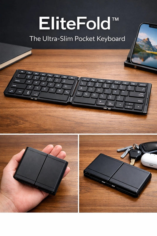 EliteFold™ - Ultra-Slim Wireless Keyboard