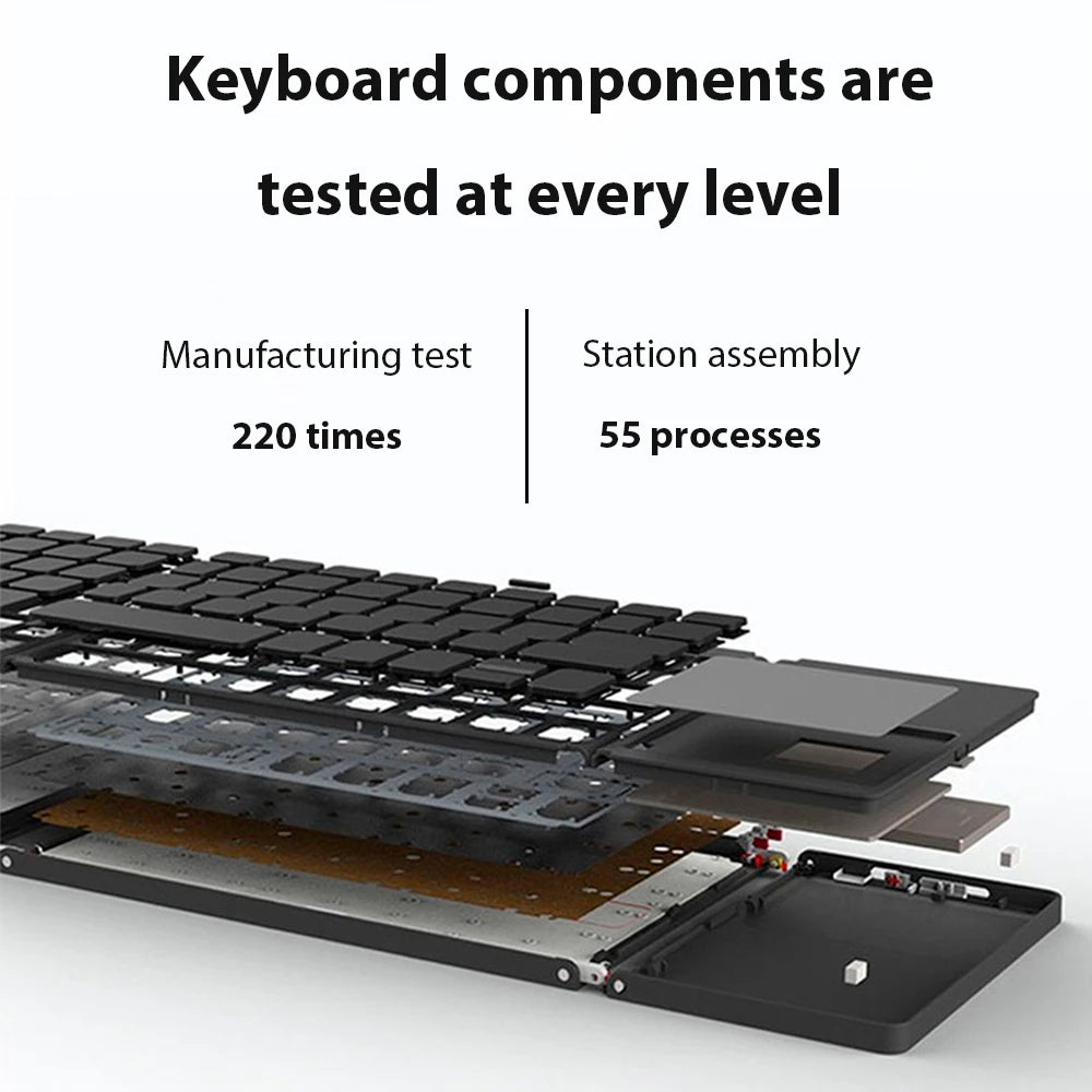 EliteFold™ - Ultra-Slim Wireless Keyboard