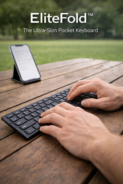EliteFold™ - Ultra-Slim Wireless Keyboard